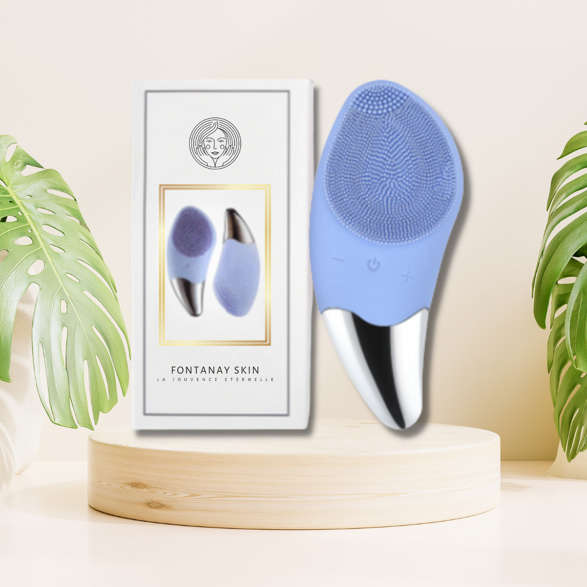 Brosse Nettoyante et Stimulante Visage FontanaySkin™