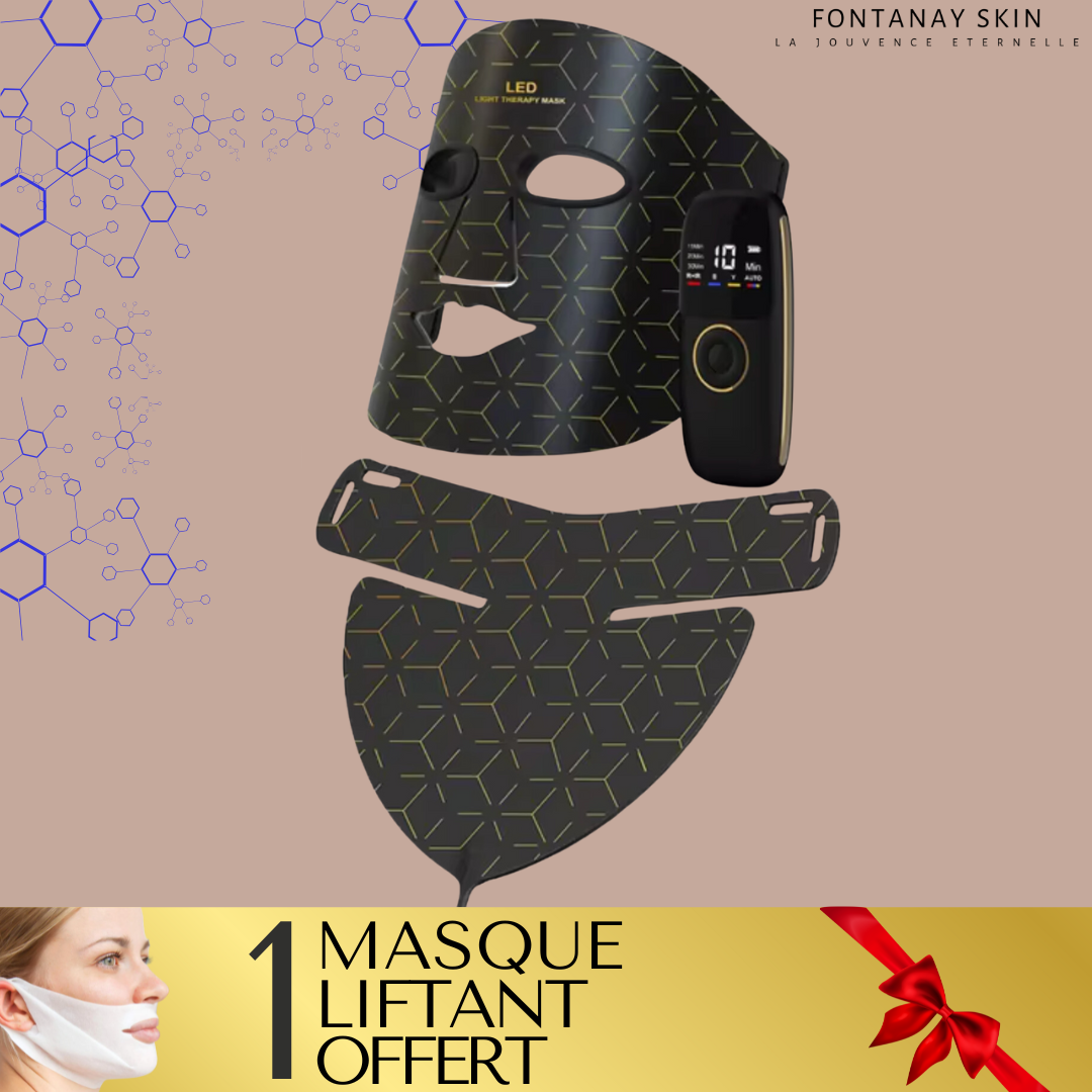 Masque LED Anti-Âge Pro - Cou et Décolleté