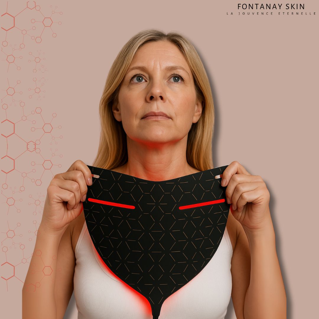 Masque LED Anti-Âge Pro - Cou et Décolleté