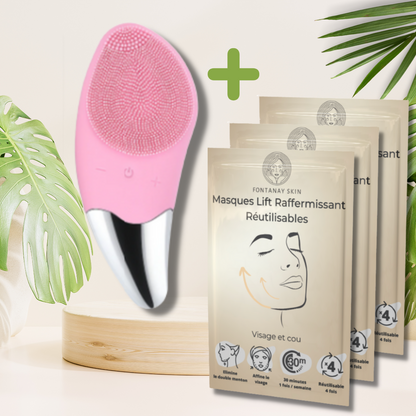 Brosse Nettoyante et Stimulante Visage FontanaySkin™