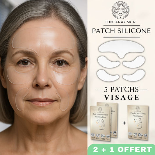Patchs Visage Anti-Rides Réutilisables FontanaySkin™