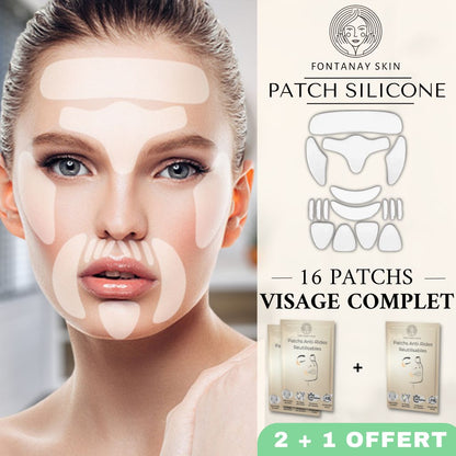 Patchs Visage Anti-Rides Réutilisables FontanaySkin™