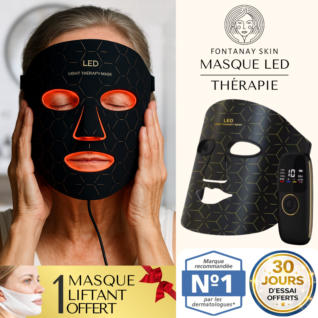 Masque LED Anti-Âge Pro - Visage