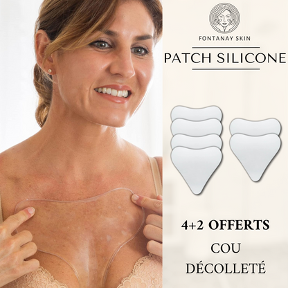 Patchs Cou et Decolleté Anti-Rides Réutilisables FontanaySkin™