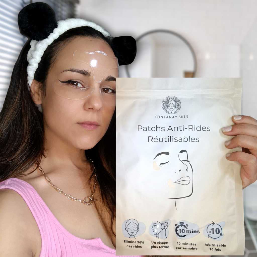 Patchs Visage Anti-Rides Réutilisables FontanaySkin™